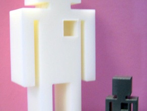 Spielzeug-Roboter-Projekt andere 3d Kunst cnc experiment makeentry Modell Teil test 3d print model - Mito3D