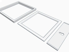 cadre versare foto 10x10 arredamento 3d print model - Mito3D