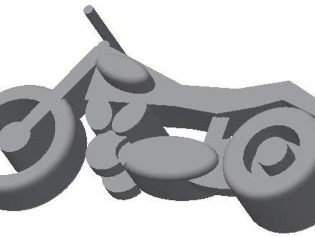 motorbike sculptures 3D print model - Mito3D