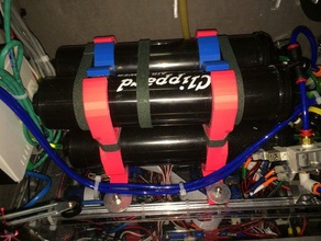 pneumatic storage tank brackets robotics first frc 3d print model - Mito3D