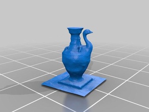 swan vase 3d printing 3d print model - Mito3D