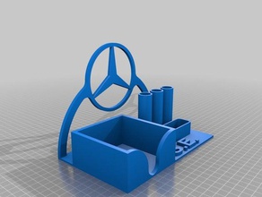 penholder mercedes 3d printing 3d print model - Mito3D