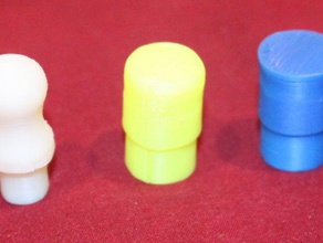 yedek tahta oyunu parçaları oyunlar 3d print model - Mito3D