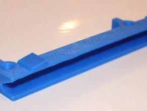 sliding trash bin replacement rails parts 3d print model - Mito3D