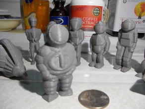 astronaut007 la gente 3d print model - Mito3D