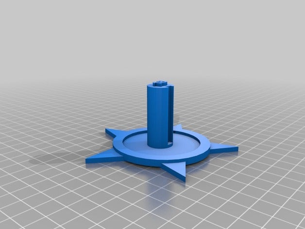 18mm rocket stand models base 3D print model - Mito3D