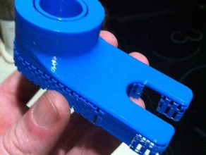 boom mikrofon adaptörü sürdü kamera kondansatör şok monte edin tek yönlü olumlu videomic 3d print model - Mito3D