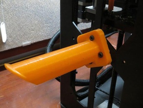 extended makergear m2 spool holder 3d printer parts 3d print model - Mito3D