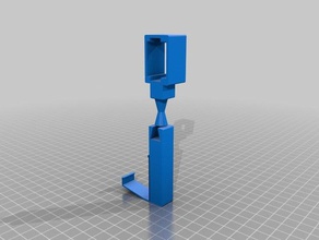 simple clamp mount genius widecam 1050 onto my ultimaker 2 3d printer accessories camera webcam 3d print model - Mito3D