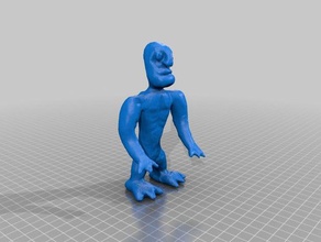 hugh art makerbotdigitizer scan 3d print model - Mito3D