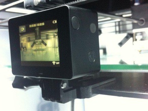gopro print bed mount camera 2 dremel idea builder ultimaker ultimaker2 video 3d print model - Mito3D