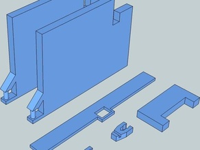 store vertical de pièces d'autres stores verticaux 3d le mobilier l'automatisation la maison ménage makeentry sketchup utile fenêtre 3d print model - Mito3D