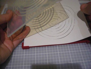 twirly-spinning-Karte schneiden-Vorlage interactive Kunst 3d print model - Mito3D