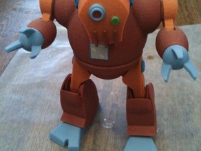 spaceclaim robot mécanique les jouets la robotique 3d print model - Mito3D