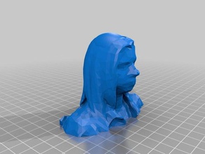 nur lisa Skulpturen 3d print model - Mito3D