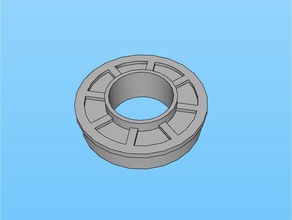 torsion spring spacer bearing replacement parts 3d print model - Mito3D