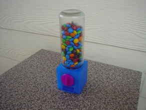 lolly máquina super simples recipientes doces distribuidor de 3d print model - Mito3D