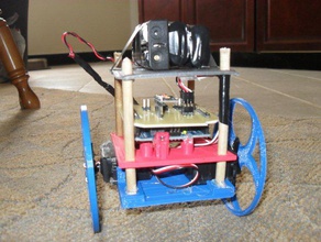 il bilanciamento del robot inciso pcb scudo la robotica arduino printbot 3d print model - Mito3D