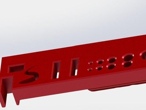 araç sahibi yan yazıcı 3d aksesuarlar accesorie ucuz matkap kolay oluşturun sahipleri hiçbir çıkıntı pla baskı priner takın Eki hızlı vida tornavida tutucu basit spanner aracı holding 3d print model - Mito3D