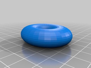 vert donut sculptures 3d print model - Mito3D