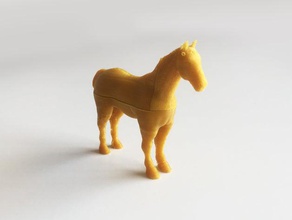 fdm ready split horse other 3d print model - Mito3D