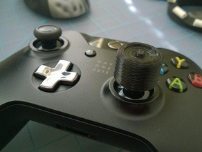 xbox uno stick extender video giochi di gioco 3d print model - Mito3D