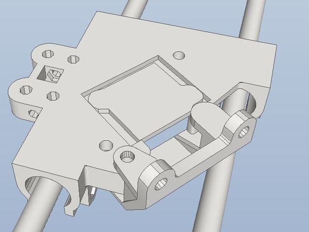 unix-portador de prusa 3d la impresora partes transporte j-head mendel-parts orca universal v9 3D print model - Mito3D