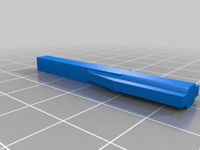 danalock extender da incasso quadrato a catenaccio fai te 3d print model - Mito3D