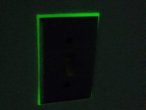 flippin brilliant glow switch decor 3d print model - Mito3D