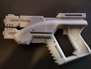 mass effect m3 predator pistola due parti oggetti di scena masseffect 3d print model - Mito3D