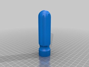 8mm meinen maßgeschneiderten drill bit verarbeitet tools 3d print model - Mito3D