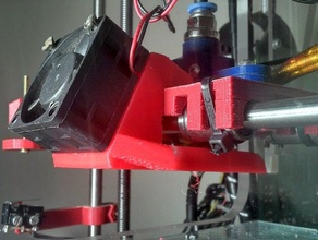 defletor rebaixado para 15mm 3d de la impresora partes 3d print model - Mito3D