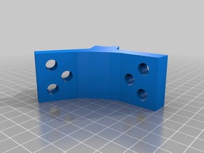 delta bot corner v-Nut 3d Drucker Teile 3d print model - Mito3D