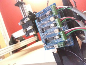 shapeoko 2 arduino monte partes grbl 3d print model - Mito3D