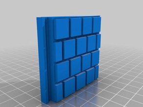 modular dungeon walls other 3d dnd makeentry reprap toy 3d print model - Mito3D