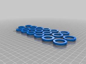 ring sizing rings jewellery jewelry useful 3d print model - Mito3D