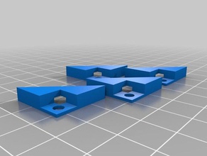 Glas-clip printrbot plus v2 lc-Arbeit zu 3d Drucker Teile upgrade 3d print model - Mito3D