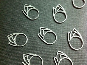 el anillo de fuego los anillos forjado luna skyrim 3d print model - Mito3D