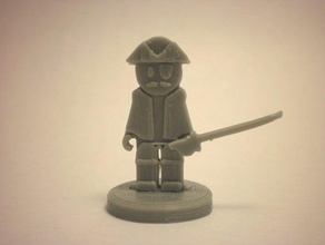 flatminis pirate toys games 3d print model - Mito3D