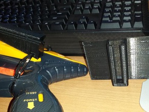 nerf snapfire holster mechanical toys 3d print model - Mito3D
