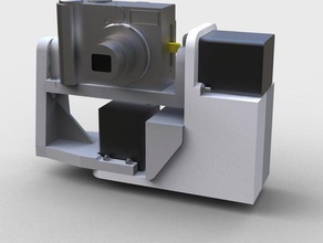motorisierte halb-Automatik-pano-Kopf andere arduino Kamera makeentry panorama Fotografie Schrittmotor 3d print model - Mito3D