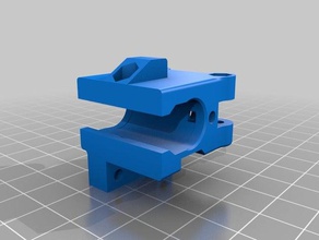 open xy blocks adjustable belt tension original ultimaker 8mm gantry rods 3d printer parts 3d print model - Mito3D