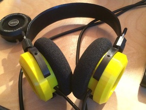 grado headphone cups audio 3d print model - Mito3D