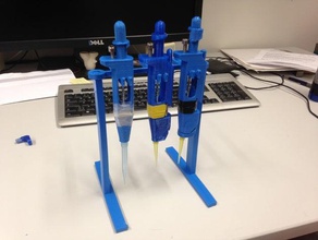 rack biropettes personalizzabile biologia customizer 3d print model - Mito3D