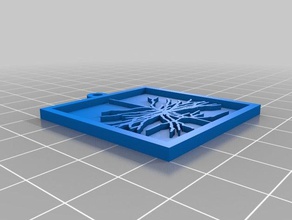 retinal neuron santiago ramon cajal keychains 3d print model - Mito3D