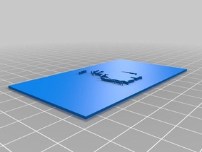 uno office personalizado 3d print model - Mito3D