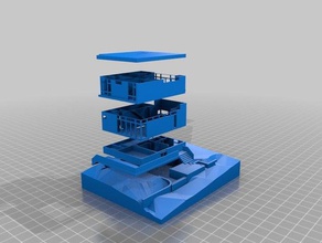 cho renovieren Gebäude Strukturen 3d print model - Mito3D