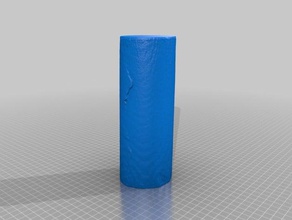 rollo de papel toalla art makerbotdigitizer scan 3d print model - Mito3D