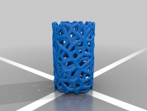voronoi vase math art 3d print model - Mito3D