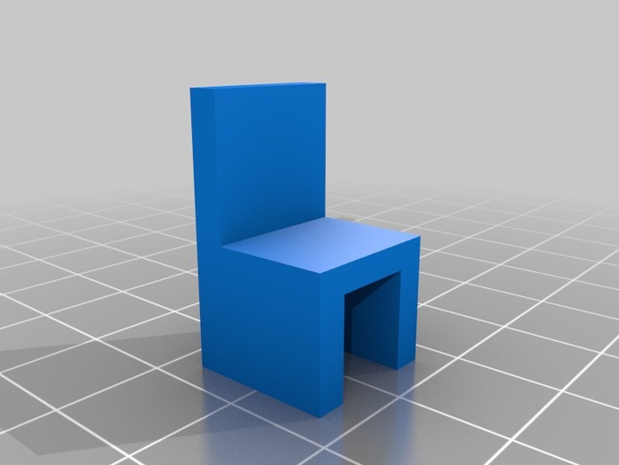 chair3 3d a impressora os acessórios totalmente inútil 3D print model - Mito3D